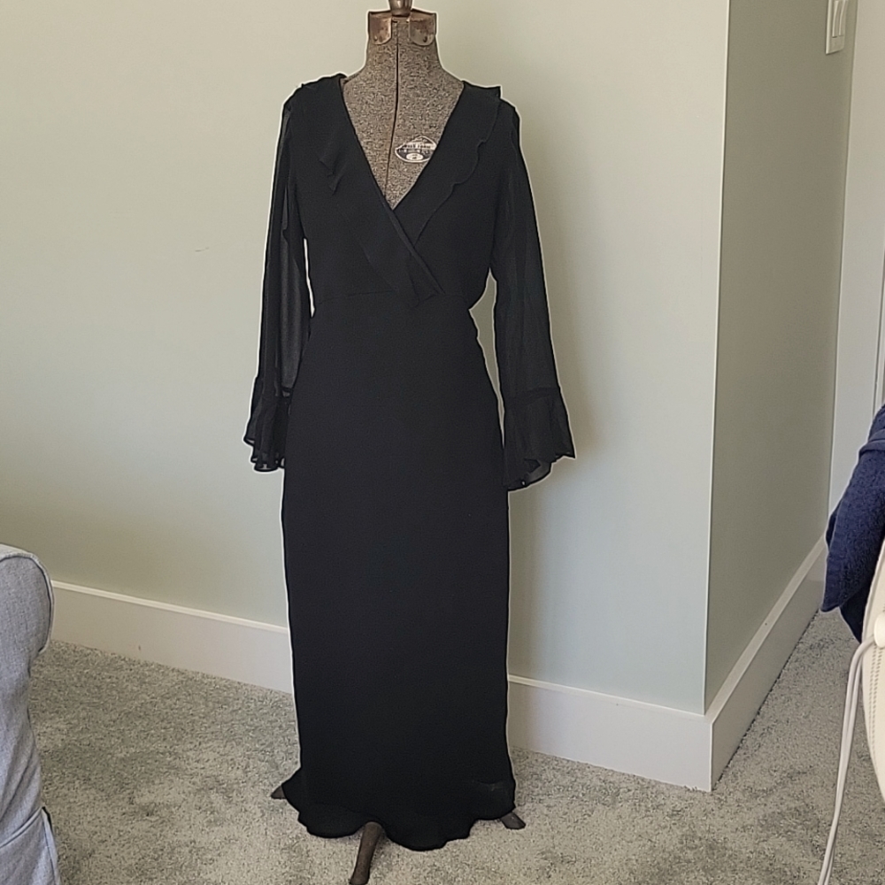 silk dress